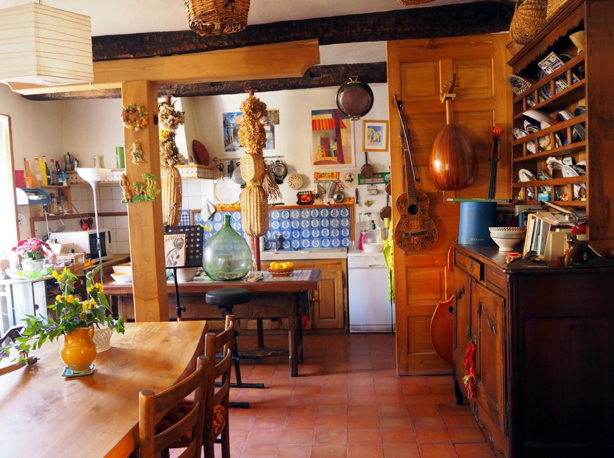 Chambre d'hôtes Le Rougeyras Roquebrun Extérieur photo
